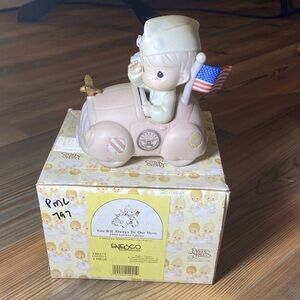 NIB Precious Moments You Will Always Be Our Hero Figurine 1995 Limited Edition